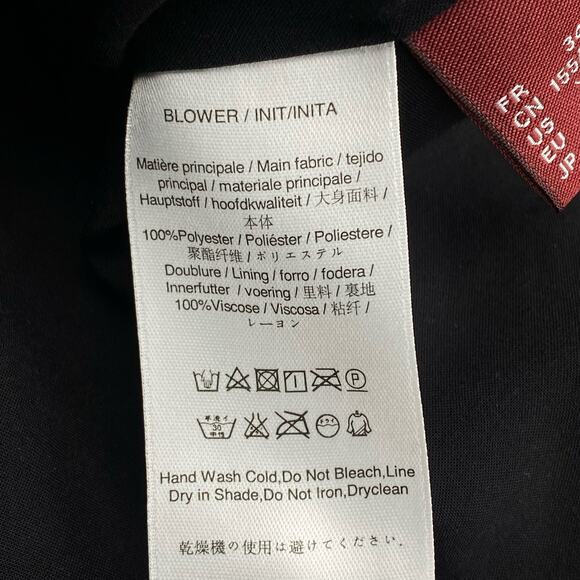 COMPTOIR DES COTONNIERS Lace Black Fit & Flare Dress Sz XXS - Picture 14 of 15